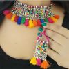 Afghani Poth Boho Choker Set_Multicolor1