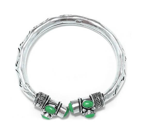 Silver Bracelet-Buy Handcrafted Silver Kadas Online — KO Jewellery