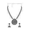 German Silver Round Choker Set