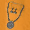 German Silver Round Choker Set1