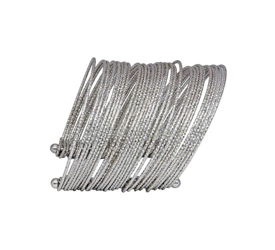Oxidized Silver Adjustable Cuff Bracelet_cover1