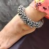 German Silver 3in1 Ghungroo Adjustable Bracelet 6