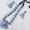 German Starling Aquralic Bead Jewellery Set - blue 3