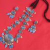German Starling Aquralic Bead Jewellery Set - blue 4