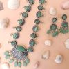 German Starling Aquralic Bead Jewellery Set - green 2