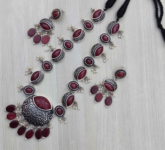 German Starling Aquralic Bead Jewellery Set - mharoom 3
