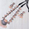 German Starling Aquralic Bead Jewellery Set - orange 3