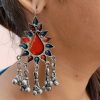 Afghani Meenakari Work Afghani Meenakari Work Multicolor Earrings Earrings 2