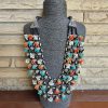 German Silver 3 Layer Multi Color Beads set 2