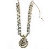 German Silver Om Ganesha Necklace 1