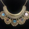 Oxidized Golden Tribal Necklace 2