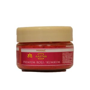 Patanjali AASTHA PREMIUM ROLI, KUMKUM 25 G